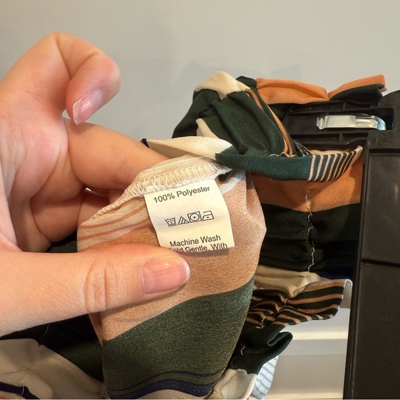 SHEIN Multicolor 2XL Striped Shorts - Picture 7 of 7